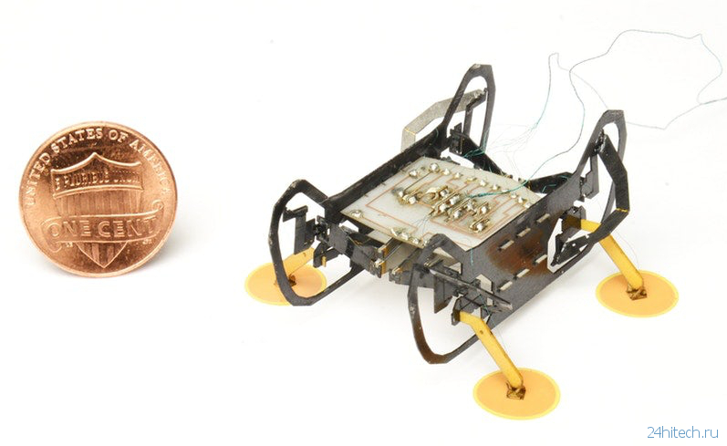 Создан крохотный робот для диагностики реактивных двигателей