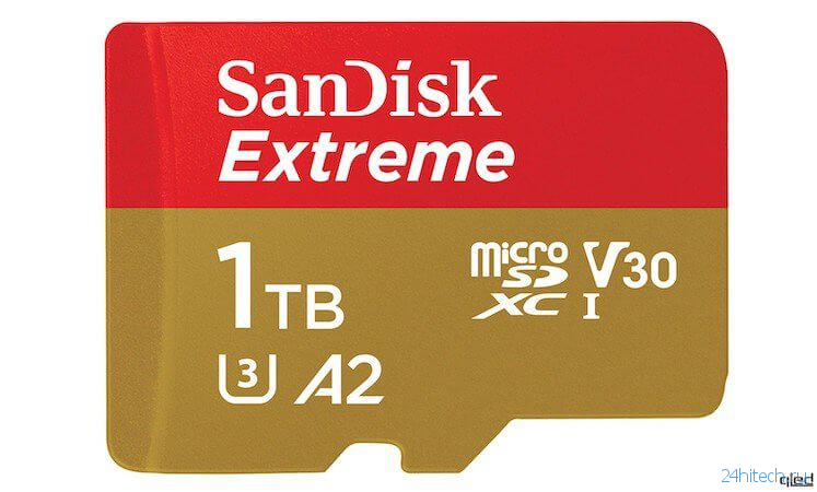 Сохрани весь интернет: SanDisk показала карту памяти microSD на 1 Тб