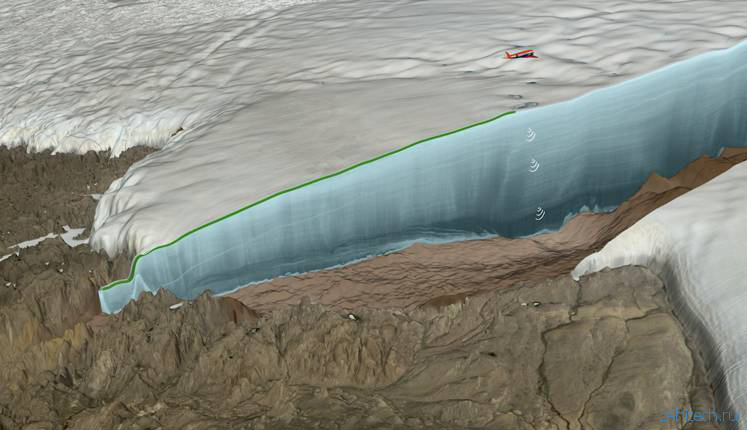Подо льдом Гренландии нашли огромный кратер: сколько их всего?