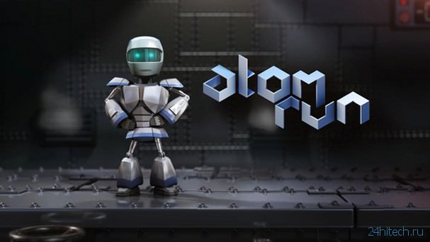 СКИДКА (229р → 75р) Игра Atom Run для iPhone и iPad: качественный ретро-футуристический платформер