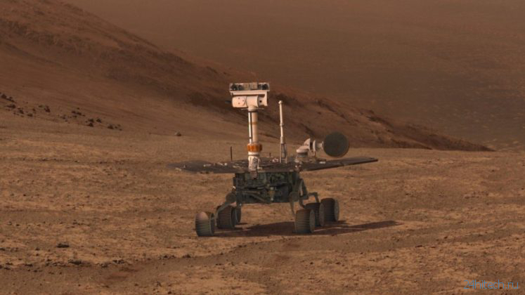 Что станет с погибшим марсоходом «Оппортьюнити» через миллионы лет?