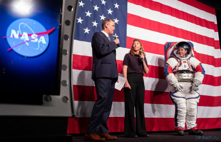 NASA показала скафандр, в котором американцы вернутся на Луну