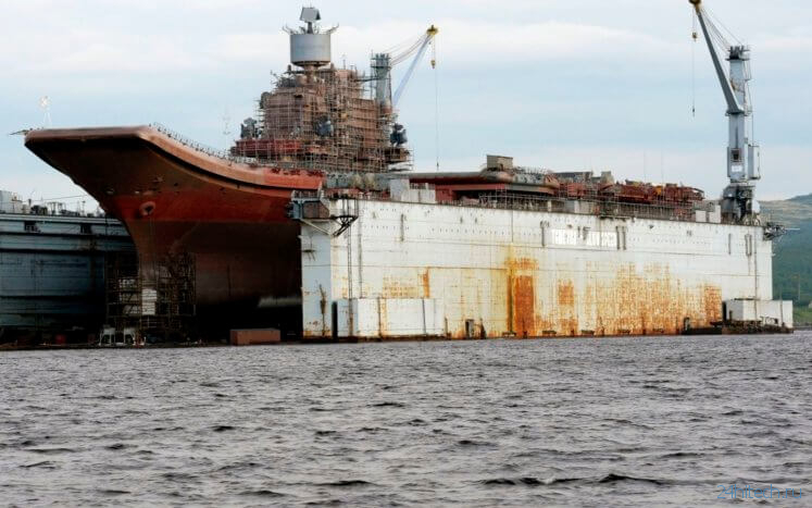 В России разрабатывают судно для подъема затонувших кораблей
