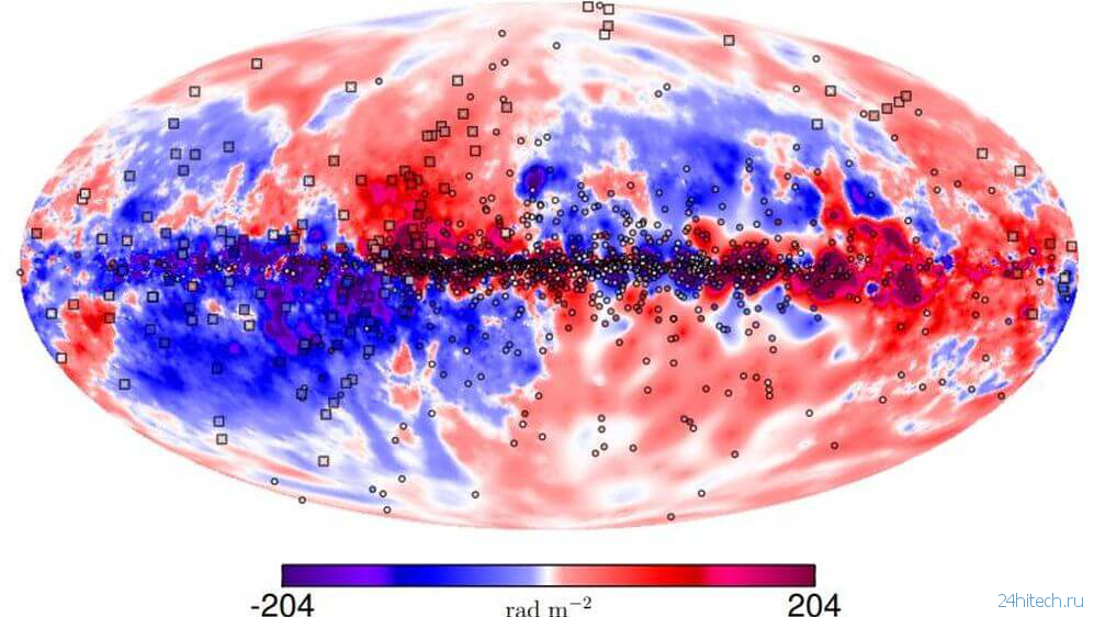 Получено детальное изображение магнитного поля Млечного Пути