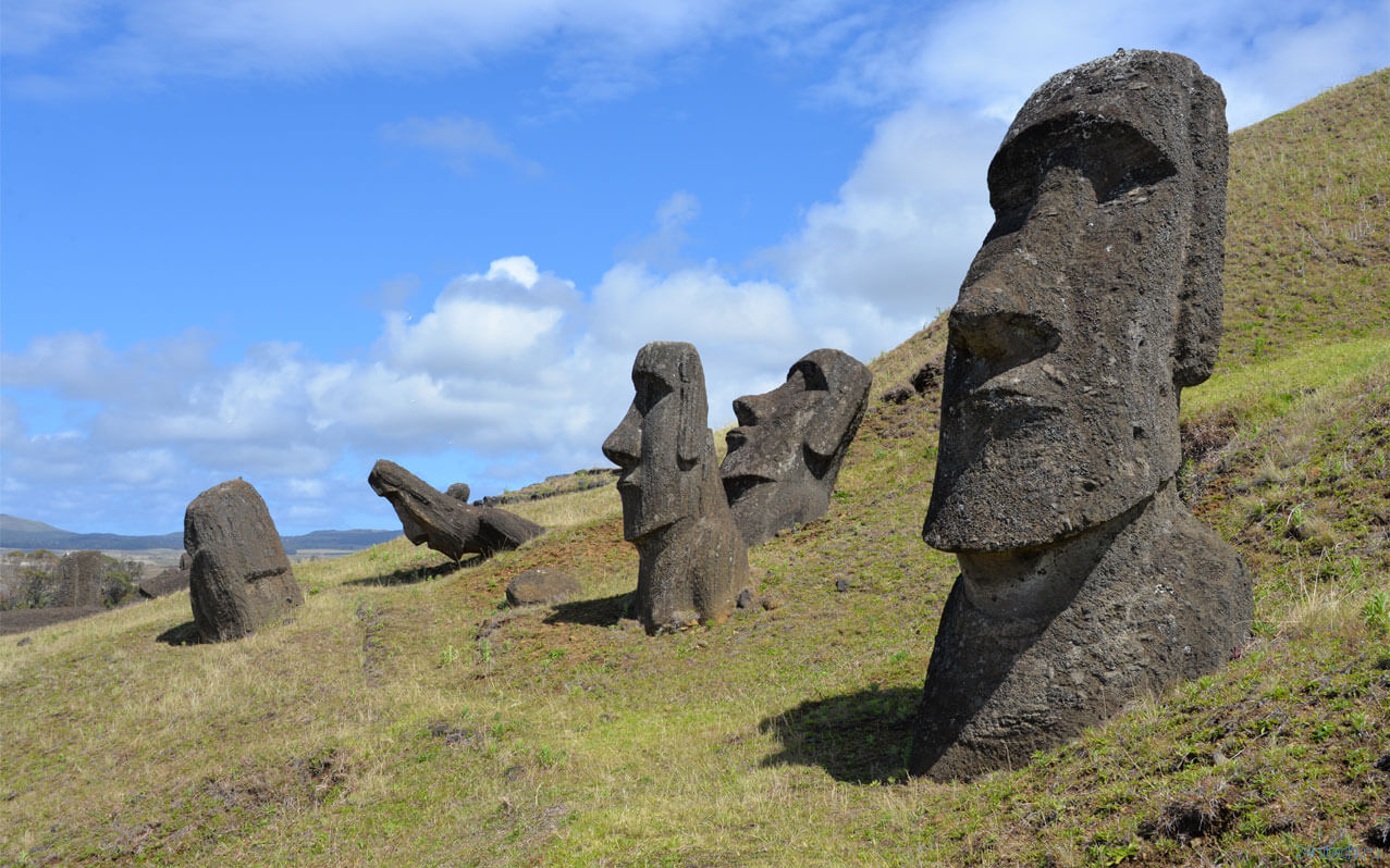 Археологи разгадали тайну статуй на острове Пасхи