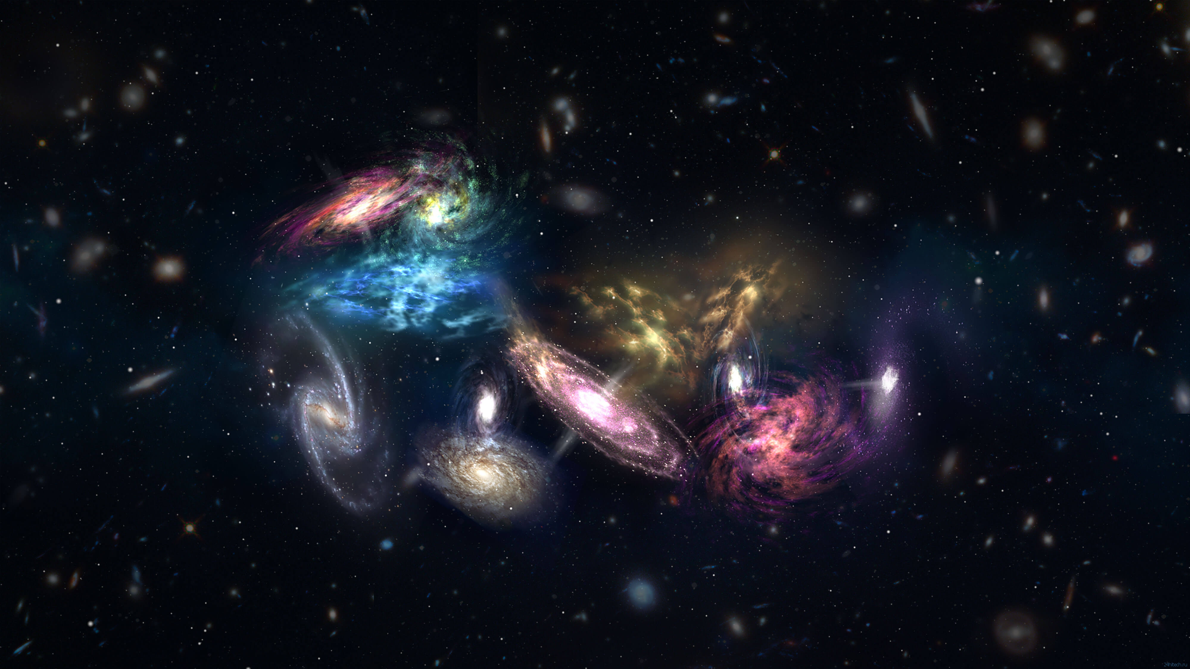 Из-за чего умирают отдаленные галактики?