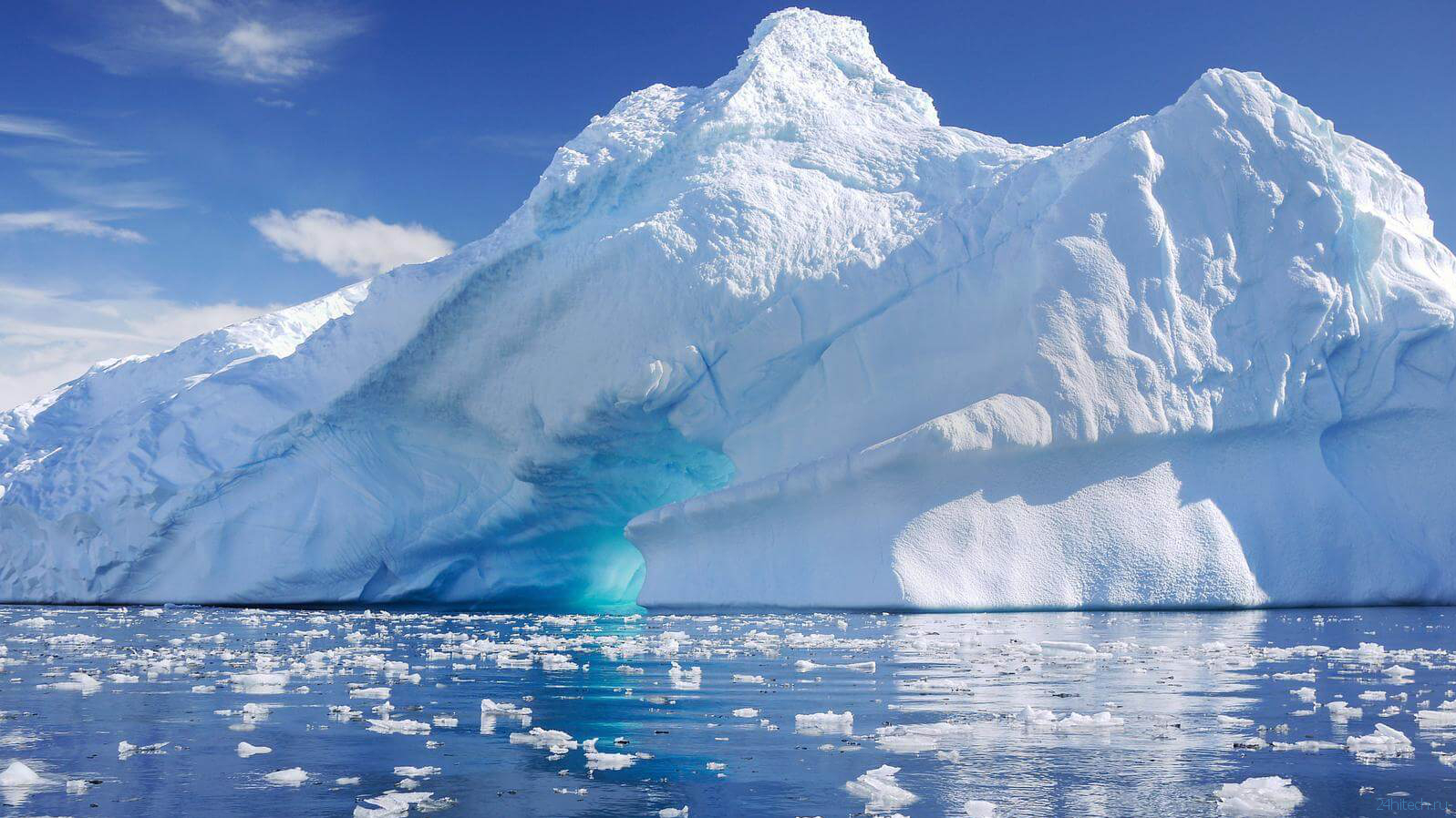 Подо льдом Антарктиды обнаружен самый глубокий каньон в мире