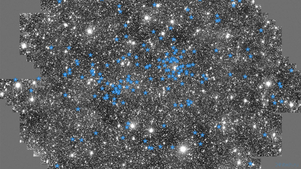 В старейших областях галактики обнаружены молодые звезды