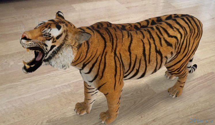 Как со смартфона смотреть животных в 3D из Google