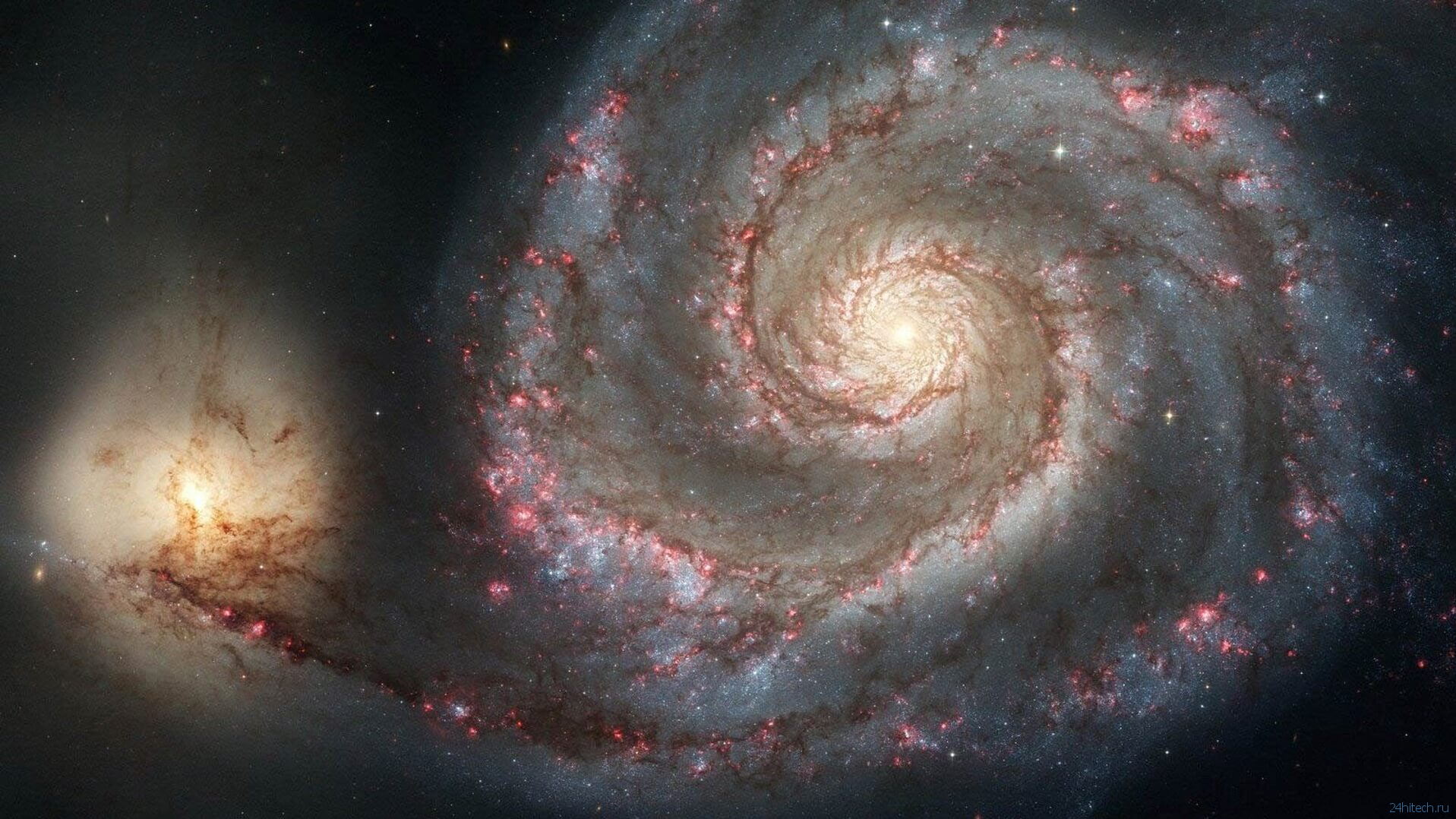 Почему некоторые галактики спиральной формы?