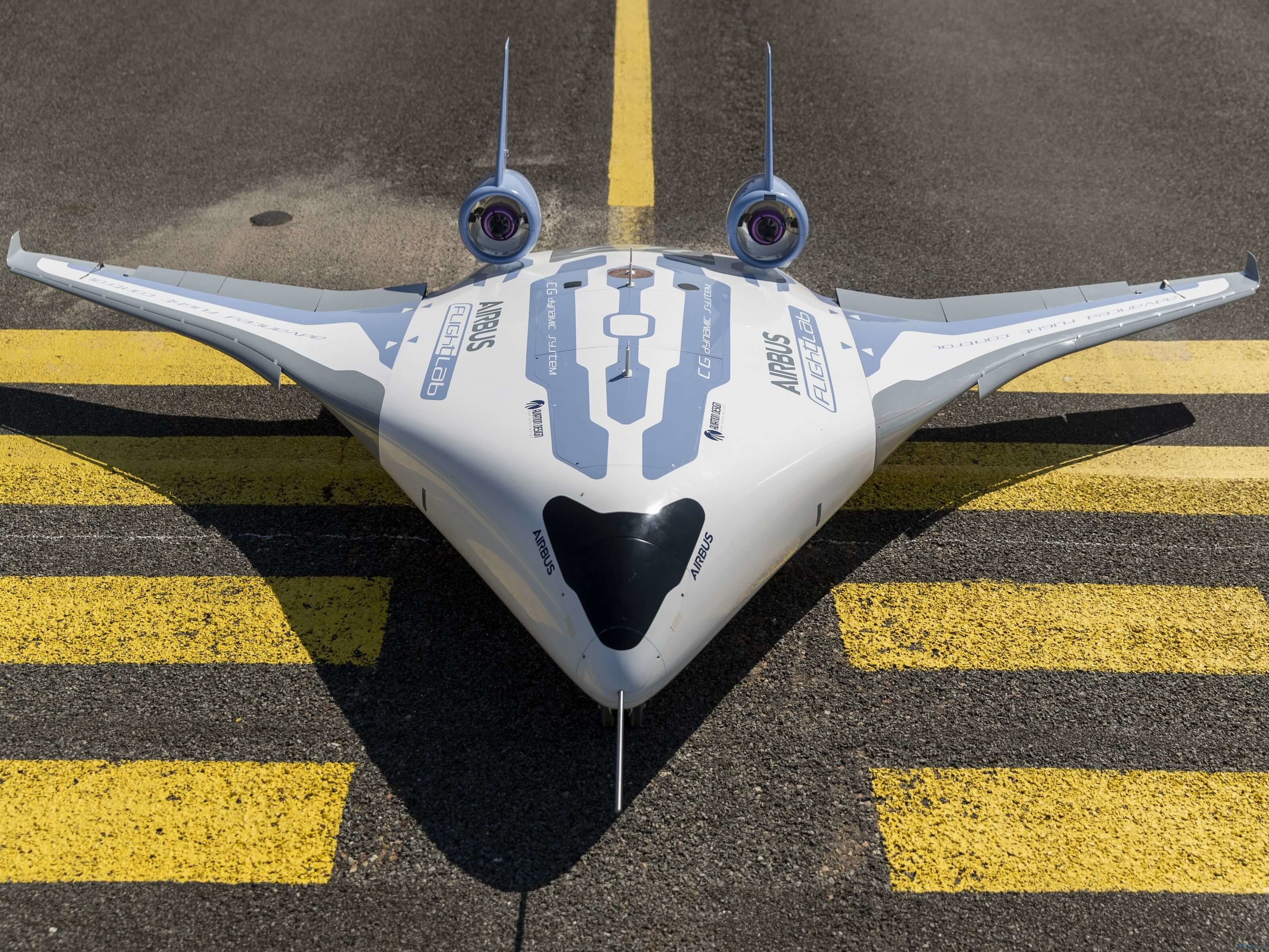 Новый пассажирский самолет от Airbus будет напоминать корабль из «Звездных войн»