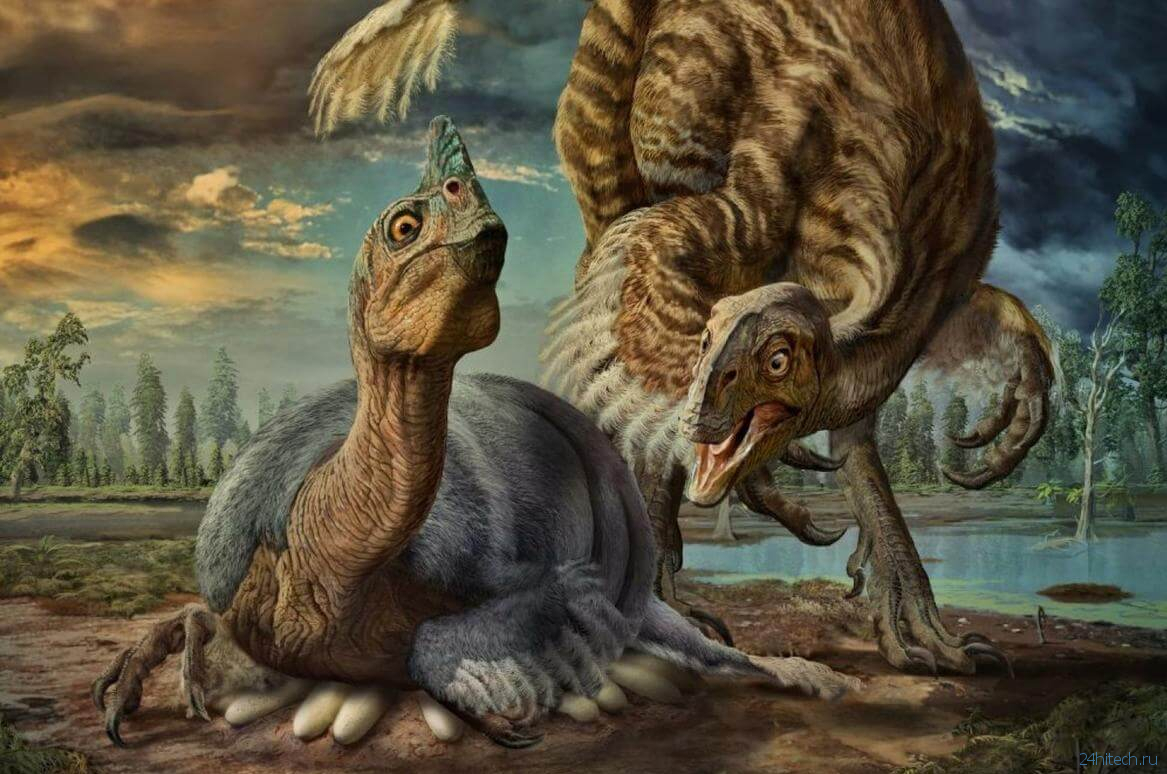 Важное открытие: яйца динозавров не были покрыты скорлупой