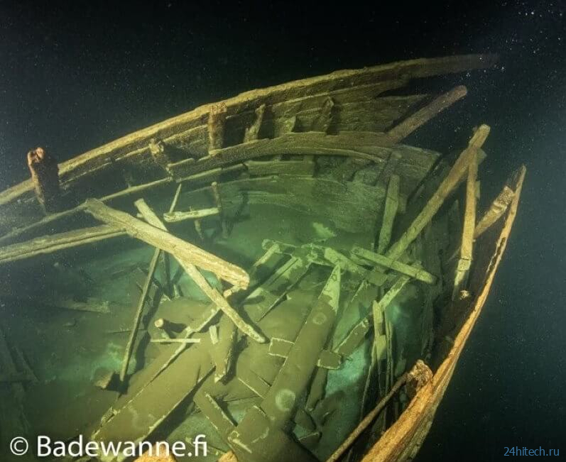 Насколько хорошо может сохраниться корабль, затонувший 400 лет назад? 