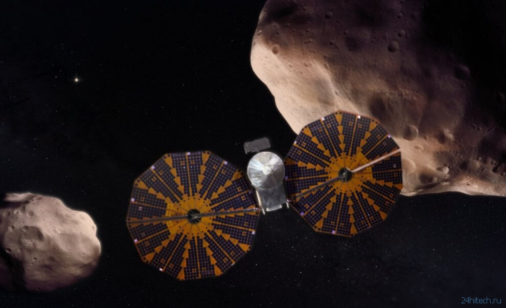 Зачем станция «Люси» займется изучением астероидов Юпитера?