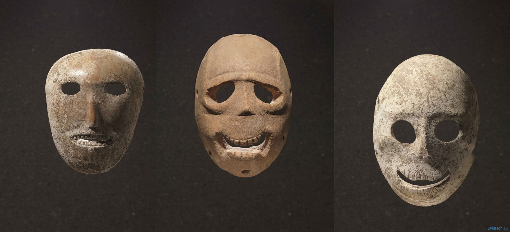 Как выглядели самые первые маски в истории? 