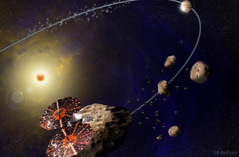 Зачем станция «Люси» займется изучением астероидов Юпитера?