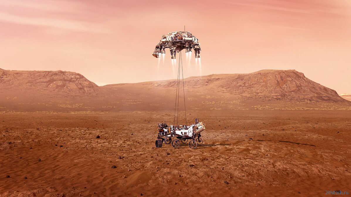Через два месяца марсоход  NASA ;Настойчивость приземлится на Красной планете 
