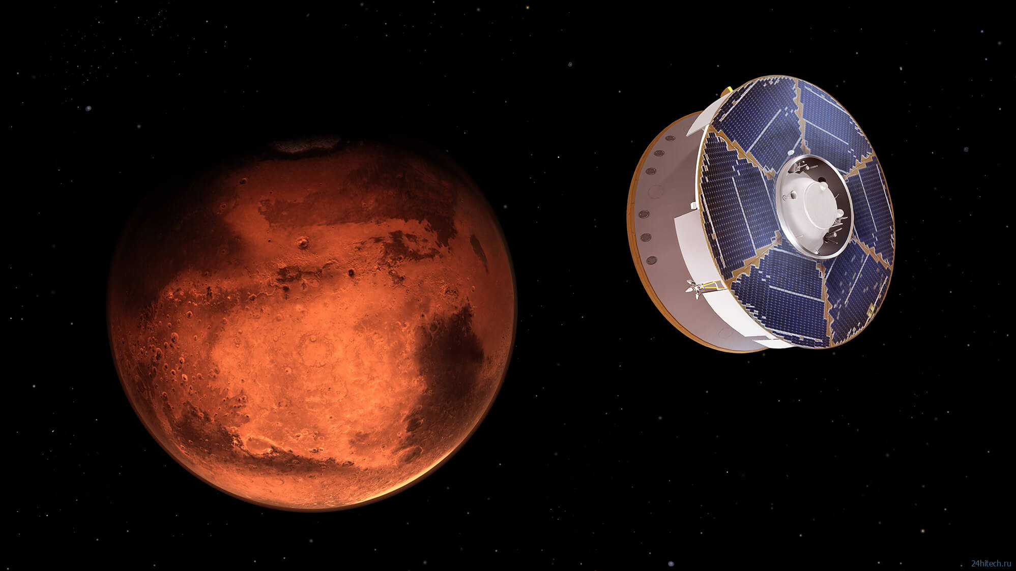 Через два месяца марсоход  NASA ;Настойчивость приземлится на Красной планете 