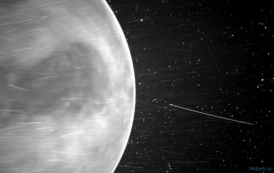 Космический аппарат «Паркер» отправил новую фотографию Венеры 