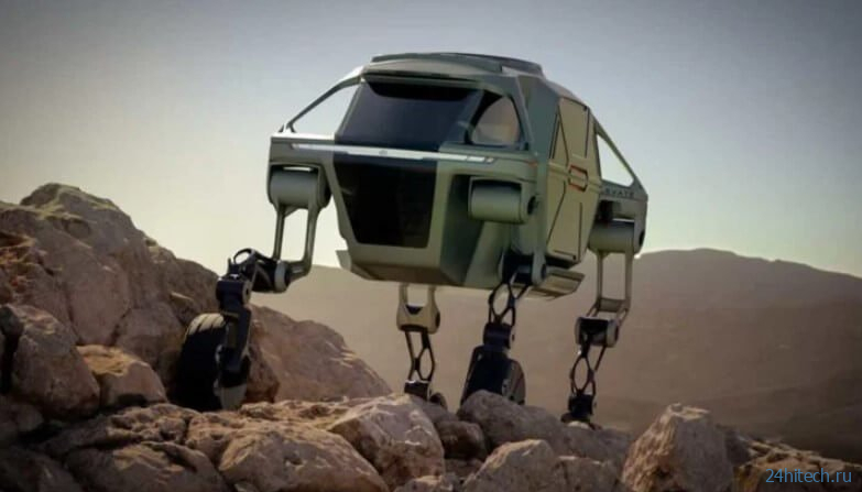 Hyundai создала робота-курьера Tiger X-1. Он умеет и ездить, и ходить 
