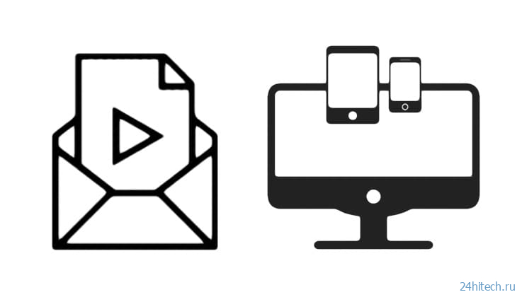 Как отправить видео большого размера с iPhone, iPad, Android или компьютера