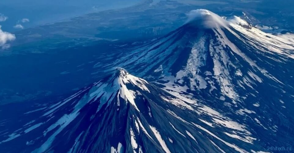 Редкое природное явление: на Аляске извергается сразу три вулкана 