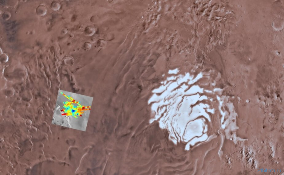 Вместо жидкой воды на Марсе может оказаться замершая глина 