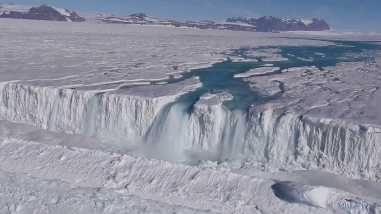 Под самым опасным ледником на Земле обнаружен аномальный источник тепла 