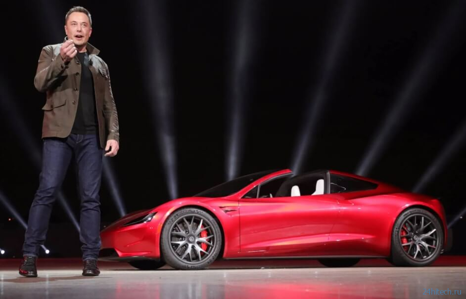 Илон Маск перенес продажи самого быстрого Tesla Roadster на 2023 год 