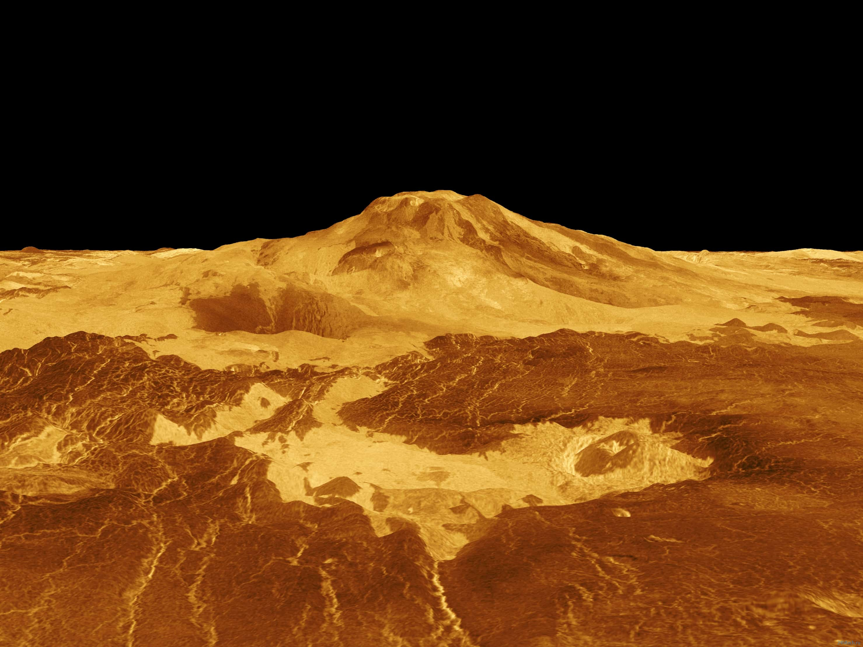 Поверхность Венеры движется как лед, дрейфующий в океане 