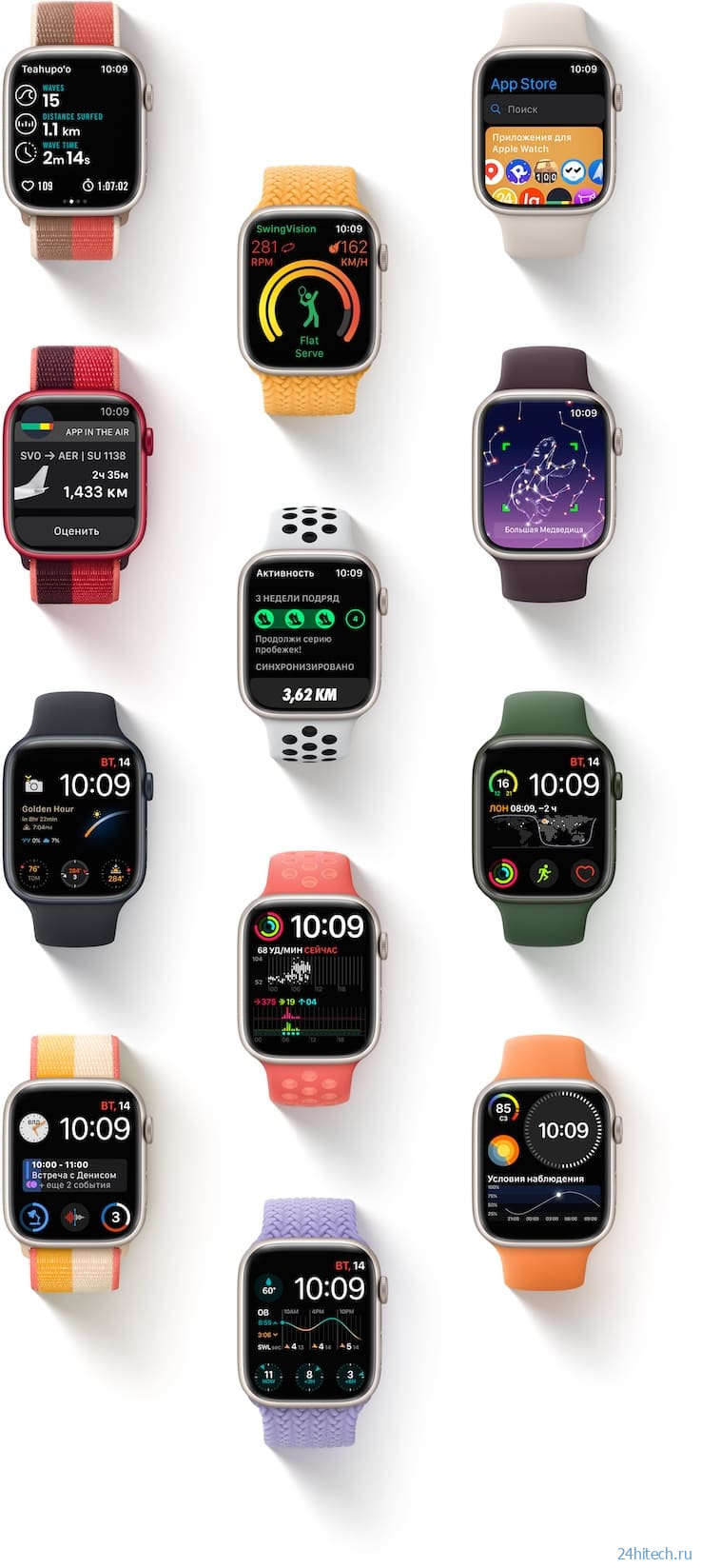 Обзор Apple Watch Series 7: что нового, характеристики, цена в России