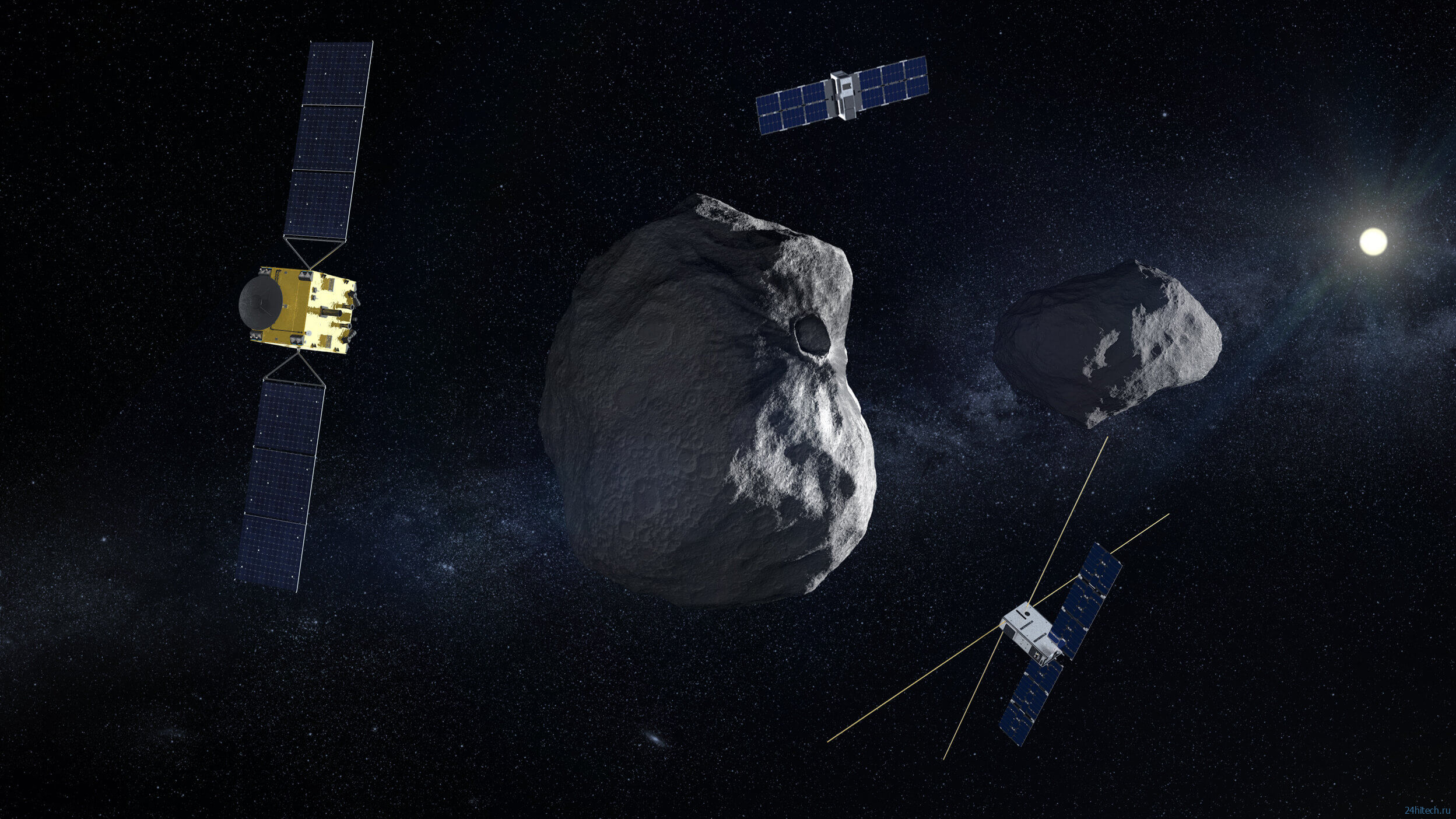 NASA впервые протестирует защиту Земли от астероидов, запустив к одному из них ракету с зондом 