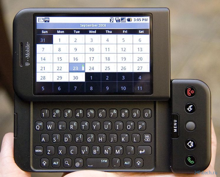 Каким был самый первый телефон на Android