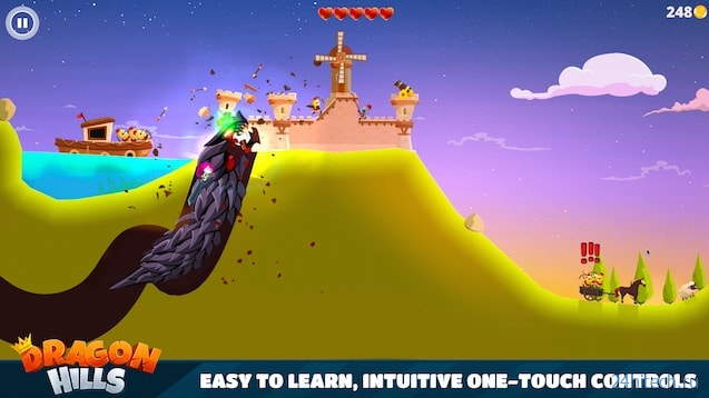 СКИДКА (299р → 99р) Игра Dragon Hills для iPhone и iPad
