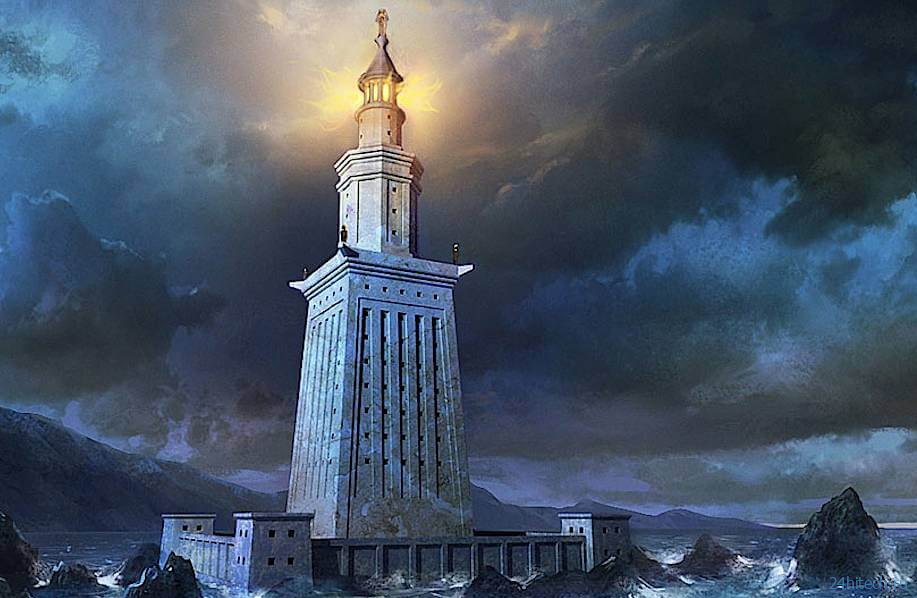Древний александрийский маяк светил более тысячи лет 