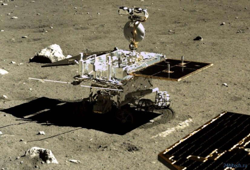 Китайский луноход «Юйту-2» нашел на Луне загадочный монолит и готов его изучить 