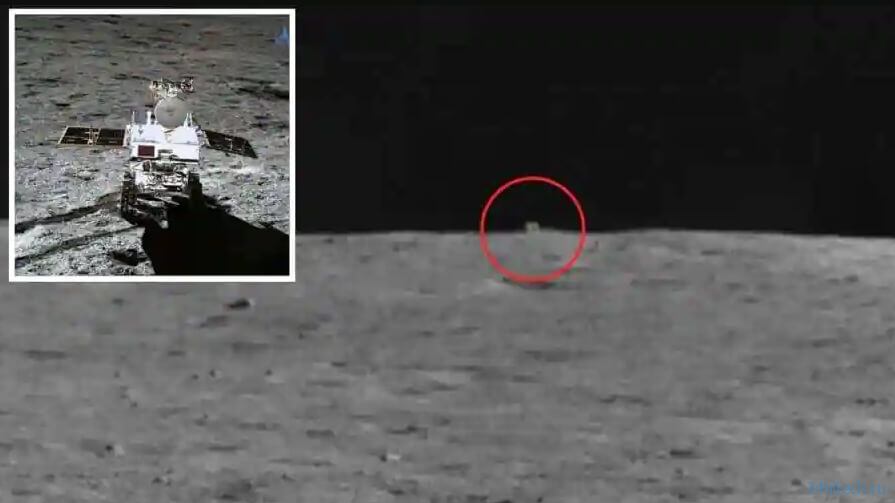 Луноход «Юйту-2» раскрыл тайну загадочного монолита на поверхности Луны 