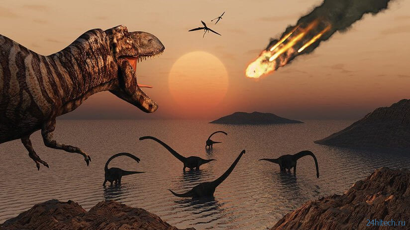 Ученые выяснили в какое время года упал астероид, уничтоживший динозавров 