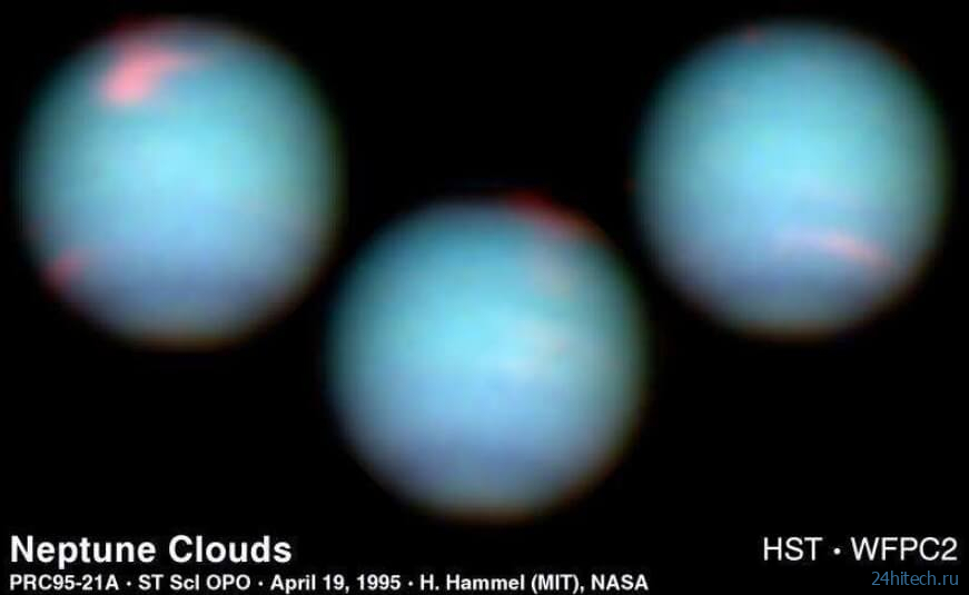 Ученые объяснили, почему Уран и Нептун окрашены в разные оттенки синего 
