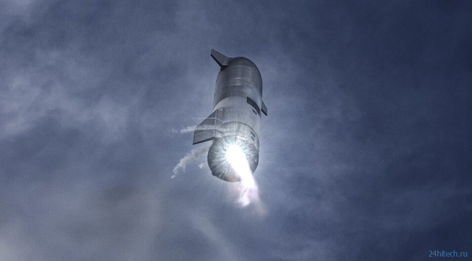 Илон Маск поделился подробностями о запуске космического корабля Starship 