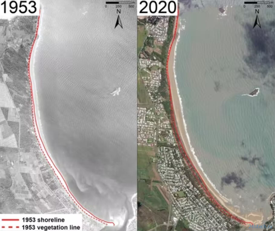Уровень мирового океана растет, но почему пляжи не становятся меньше?