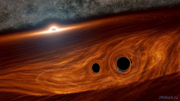 Ученые сфотографировали тень космического монстра в сердце Млечного Пути
