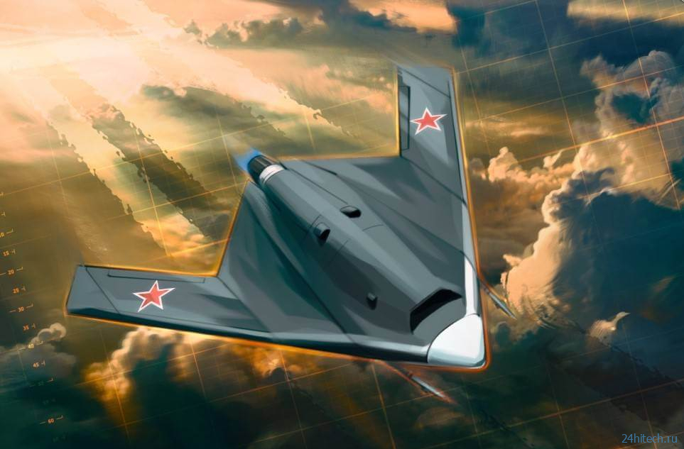 Стелс беспилотник ;Охотник — самый мощный боевой дрон в России