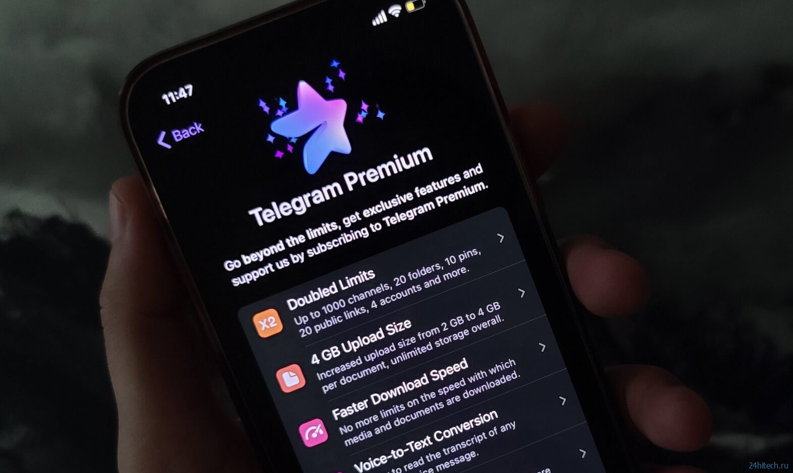 На Android вышел Telegram Premium. Что он даёт и как подписаться со скидкой
