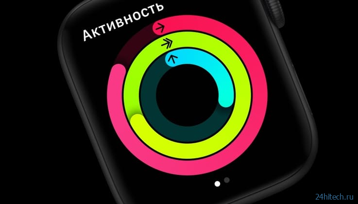 Что означают кольца активности в Apple Watch?