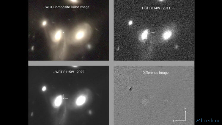 Телескоп ;Джеймс Уэбб сфотографировал взрыв сверхновой. Почему это важно?