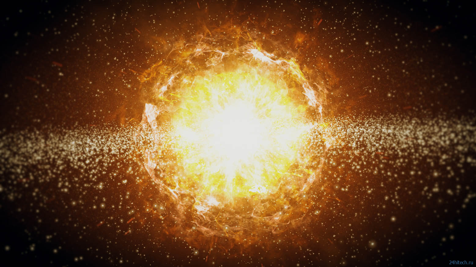 Ученые зафиксировали самый мощный космический взрыв со времен Большого взрыва