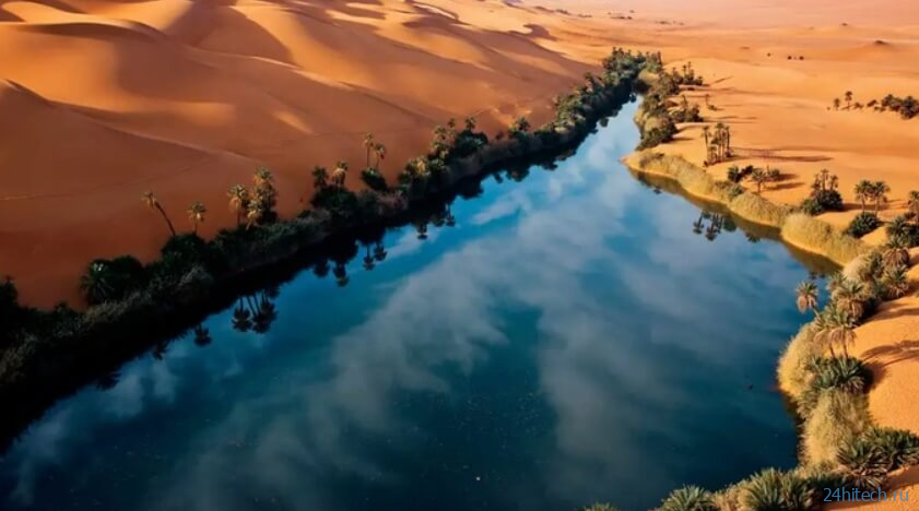 Какова толщина слоя песка в пустынях Земли