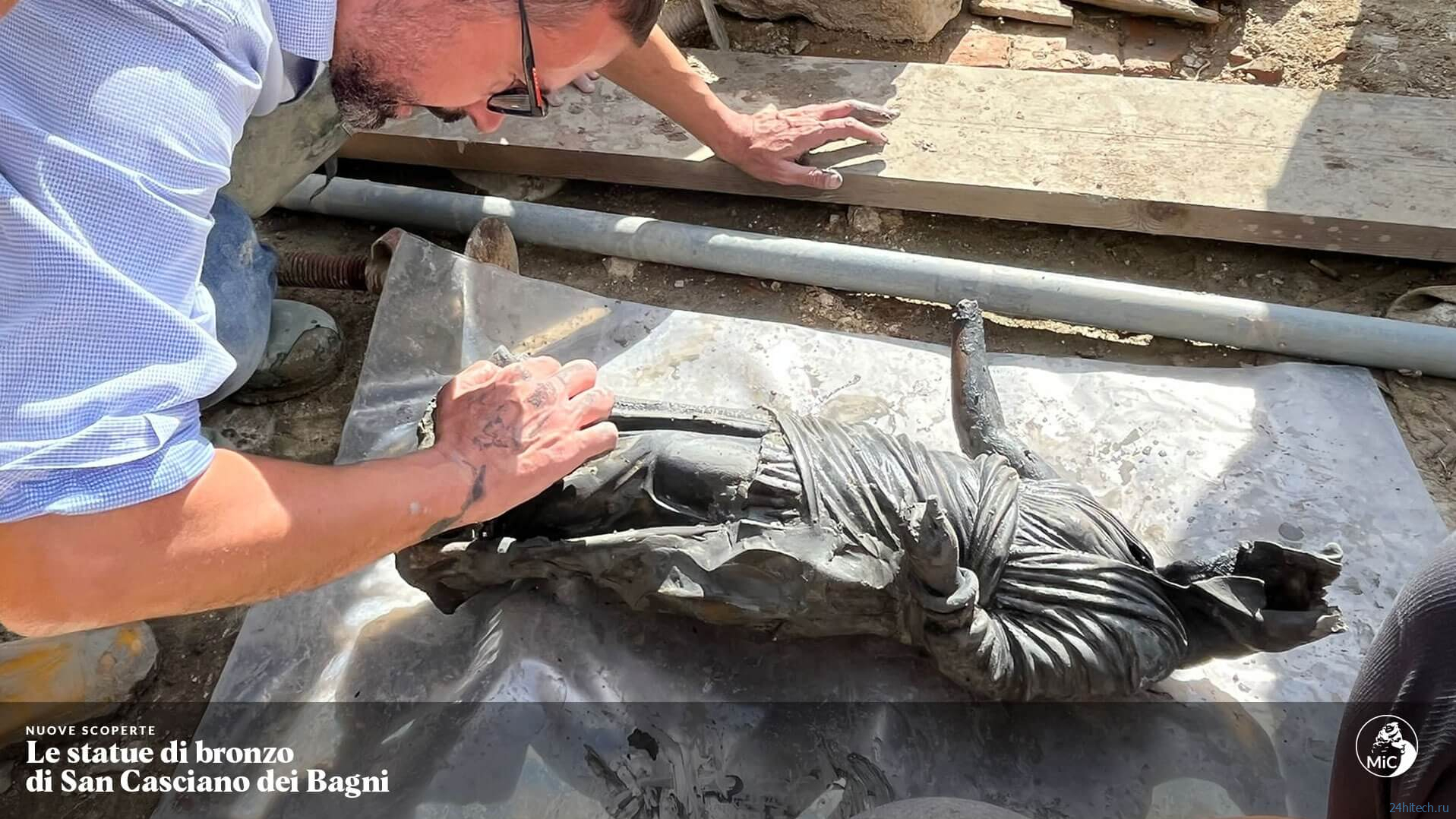 В Италии найдено самое большое хранилище древних статуй
