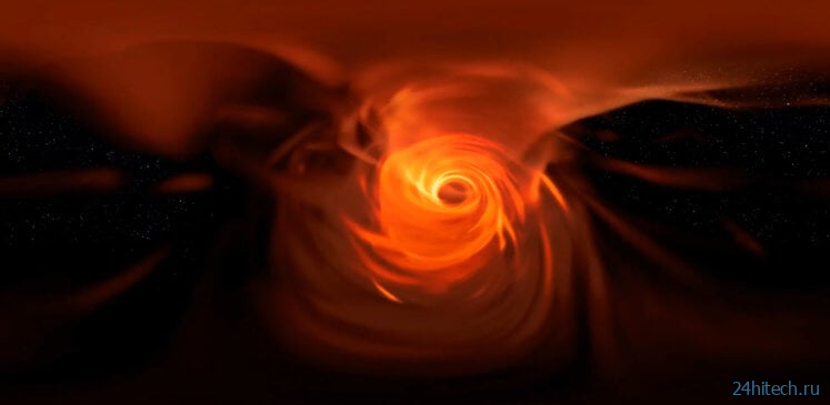 Ученые создали черную дыру в лаборатории и она начала светиться
